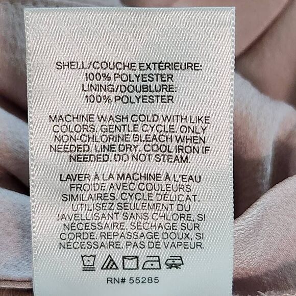 Express Pink Camisole with Twist Detail Size XS Express Ballet Pink Tank Top - Picture 9 of 9